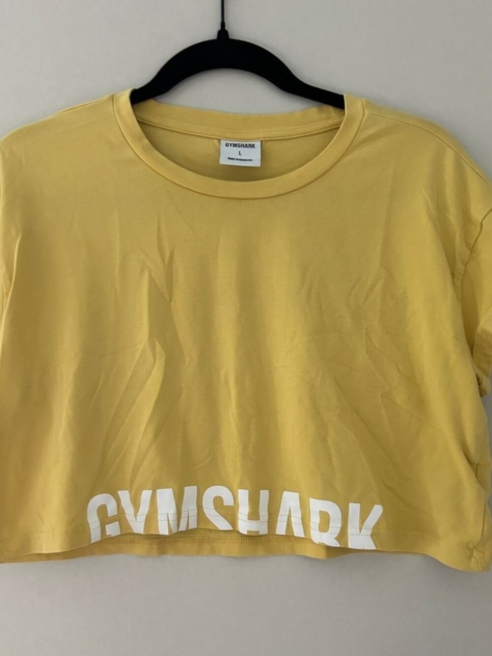 Gymshark crop tee